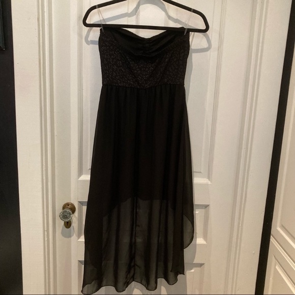 Goth/Punk Strapless Dress - Picture 4 of 7